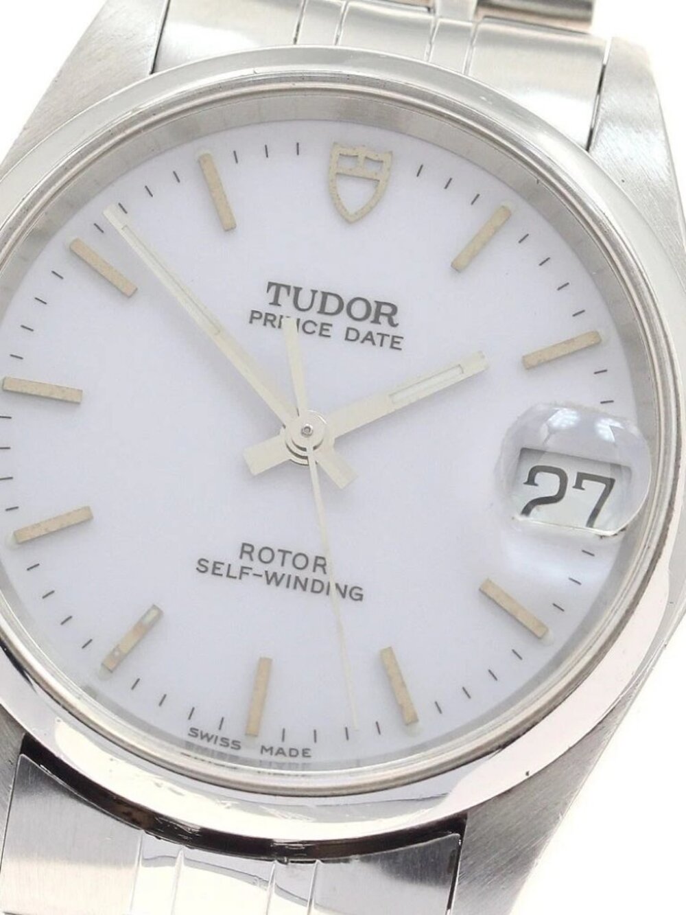 TUDOR Prince Date 72000 white Dial Automatic Boy's Watch_944522